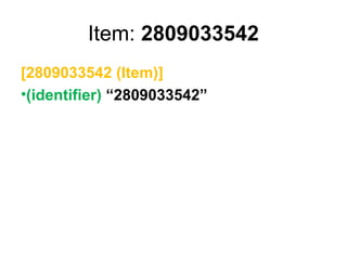 Item: 2809033542
[2809033542 (Item)]
•(identifier) “2809033542”
 