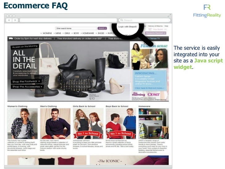 Virtual fitting room for apparel brands by Fitting Reality