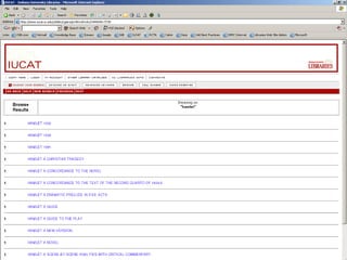 4/13/2006

Indiana Library Federation Annual22
Conference

 