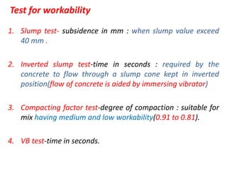 Slump Test Compression Factor Fiber reinforced concrete by Dr. Vinay Kumar B M | PDF