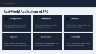 Frc Structure Comprehensive Guide to Fiber Reinforced Concrete (FRC) Technology and ...