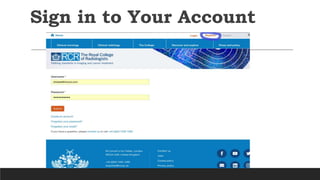Sign in to Your Account
 