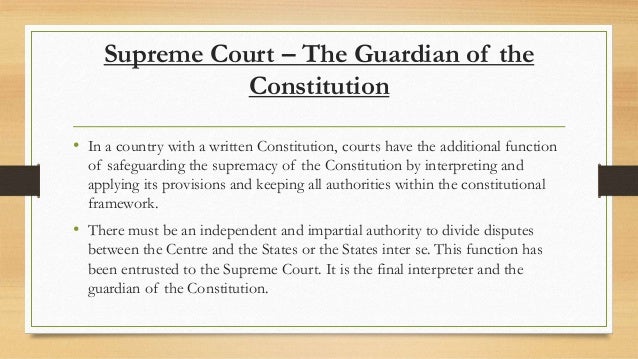 Judicial Review with a reference of Judicial Activism.