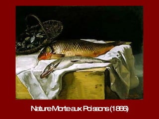 Nature Morte aux Poissons (1866) 