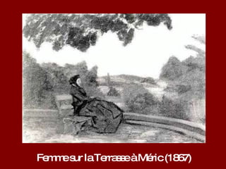 Femme sur la Terrasse à Méric (1867) 