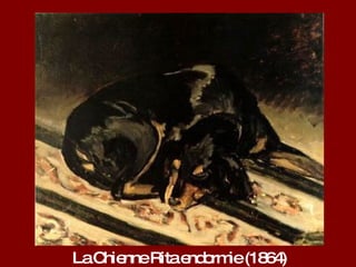 La Chienne Rita endormie (1864) 