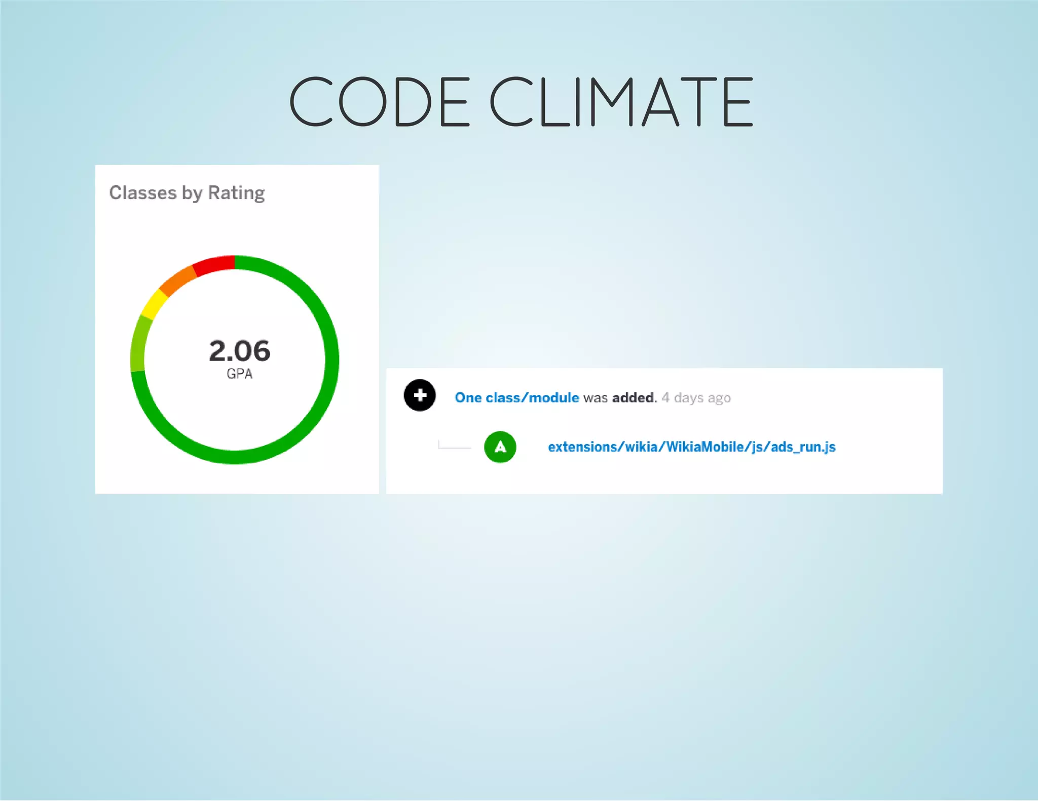 CODE CLIMATE
 