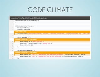 CODE CLIMATE
 