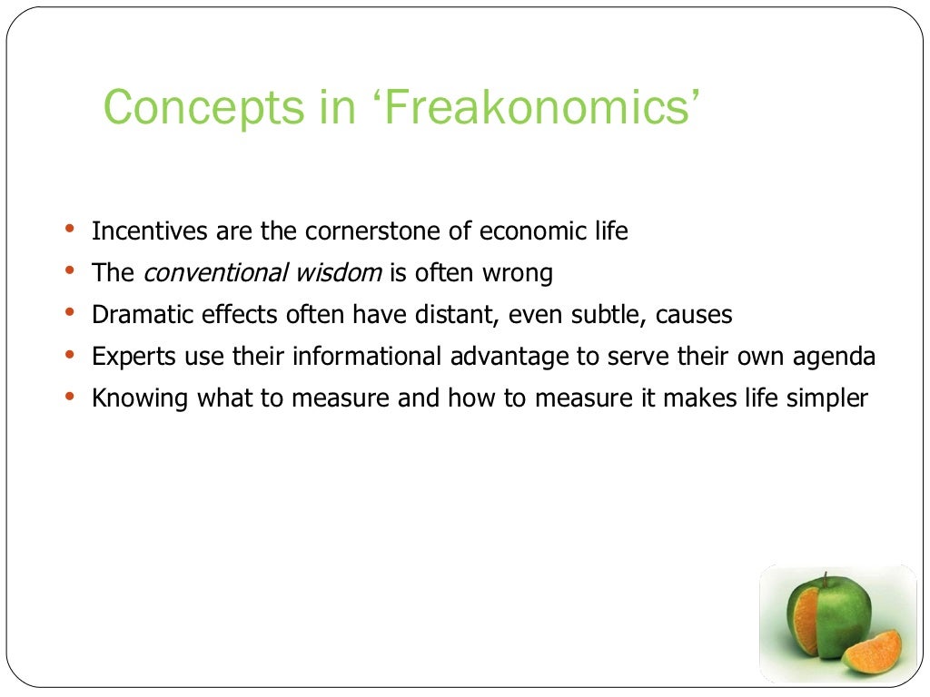 freakonomics book thesis The article “the impact of legalized abortion on crime” by donohue and levitt supports the thesis presented in chapter four of freakonomics, book attribute. freakonomics book thesis The article “the impact of legalized abortion on crime” by donohue and levitt supports the thesis presented in chapter four of freakonomics, book attribute.