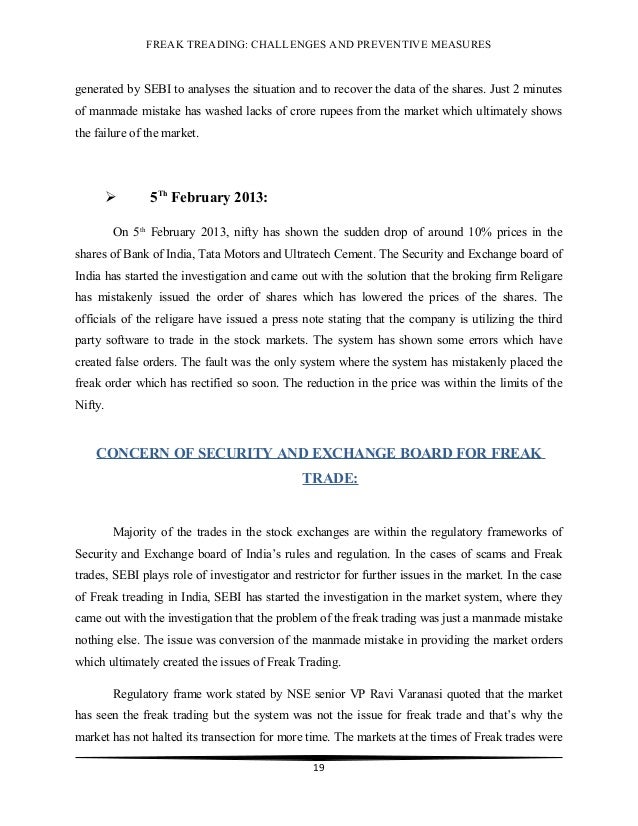 Financial research report image