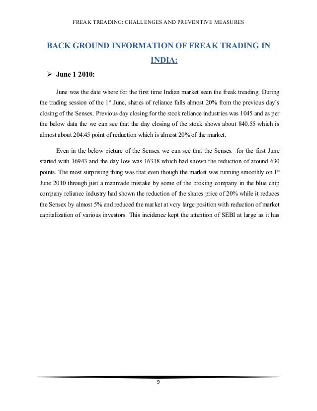 Stock trading strategies research papers picture