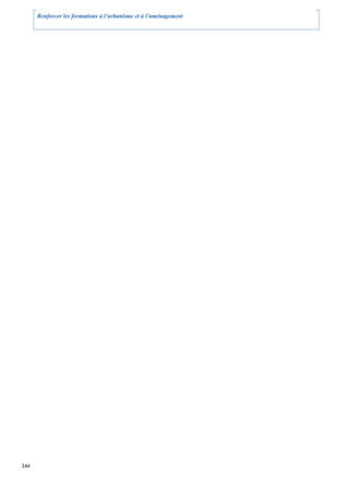 Renforcer les formations à l’urbanisme et à l’aménagement




244
 