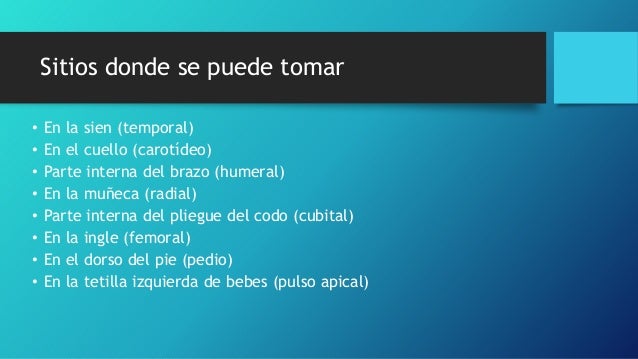 Frecuencia Cardiaca - Pulso Frecuencia Cardiaca - Pulso