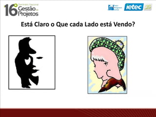 Está Claro o Que cada Lado está Vendo?
 