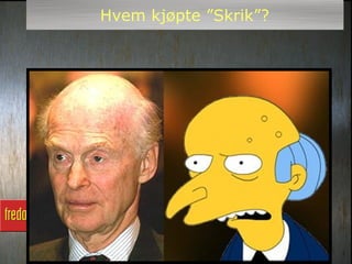 Hvem kjøpte ”Skrik”?
 