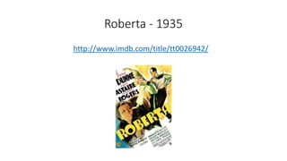 Roberta - 1935
http://www.imdb.com/title/tt0026942/
 