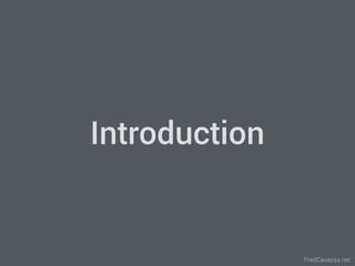 FredCavazza.net
Introduction
 