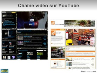 Chaîne vidéo sur YouTube 