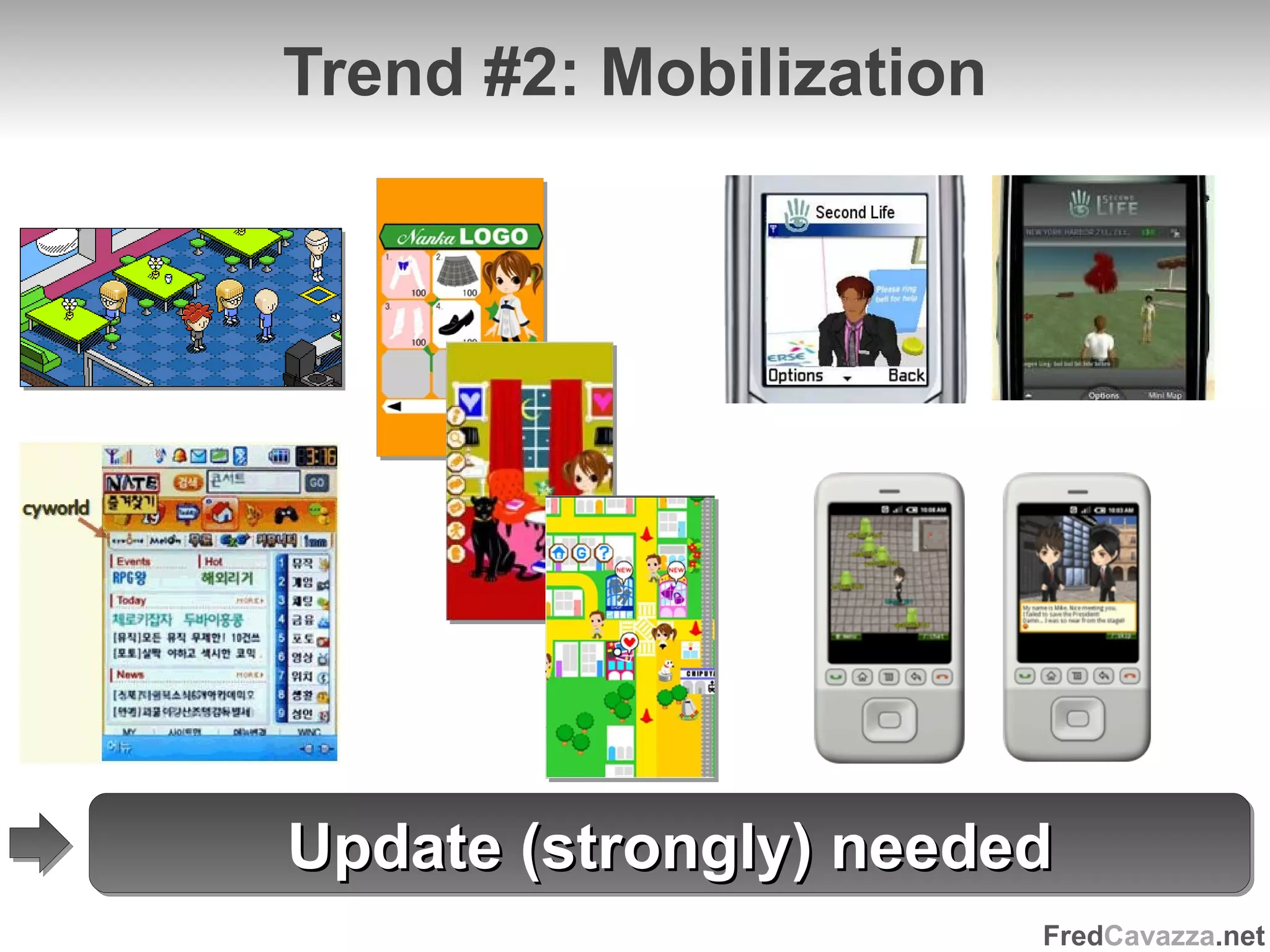 Trend #2: Mobilization Update (strongly) needed 