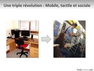 Une triple révolution : Mobile, tactile et sociale