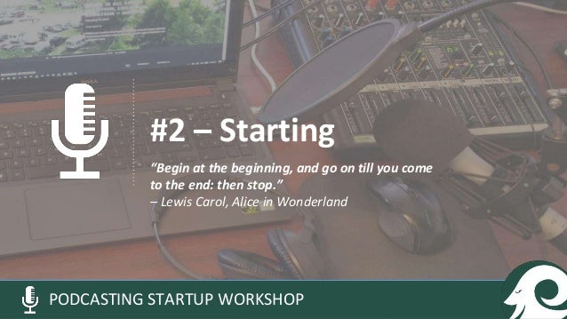 Podcasting Startup Workshop