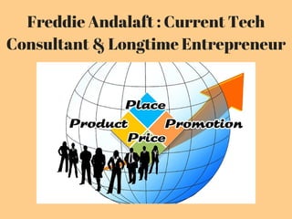 Freddie Andalaft : Current Tech
Consultant & Longtime Entrepreneur
 