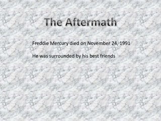 Freddie mercury powerpoint | PPTX