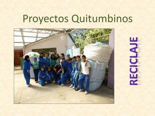 Proyectos Quitumbinos
 
