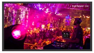 Event Beispiel – Live
 