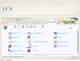 LCS



                           Texte




                                   frederic.delamare@ac-rouen.fr

mercredi 1 décembre 2010
 