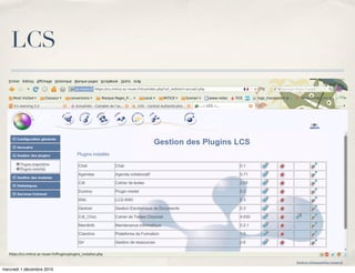 LCS



                           Texte




                                   frederic.delamare@ac-rouen.fr

mercredi 1 décembre 2010
 