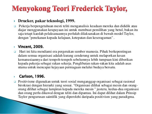 Fredrick Winslow Taylor