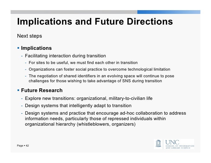 Dissertation implications practice