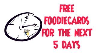 Free FoodieCards