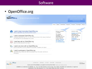 Software OpenOffice.org 