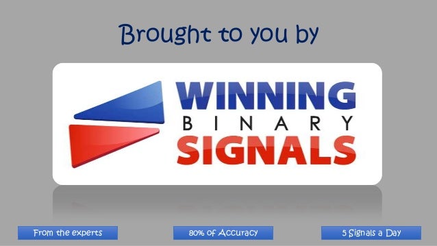 Binary options trading signals results