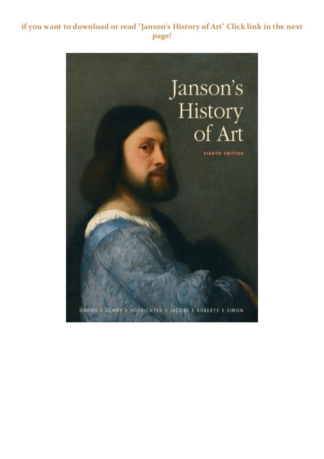 Free Download Janson S History Of Art Free Download Janson S History Of Art