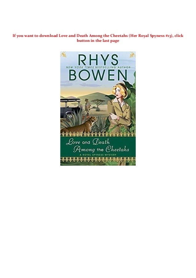 Free Ebooks Downloads For Mp3 Love And Death Among The Cheetahs Her