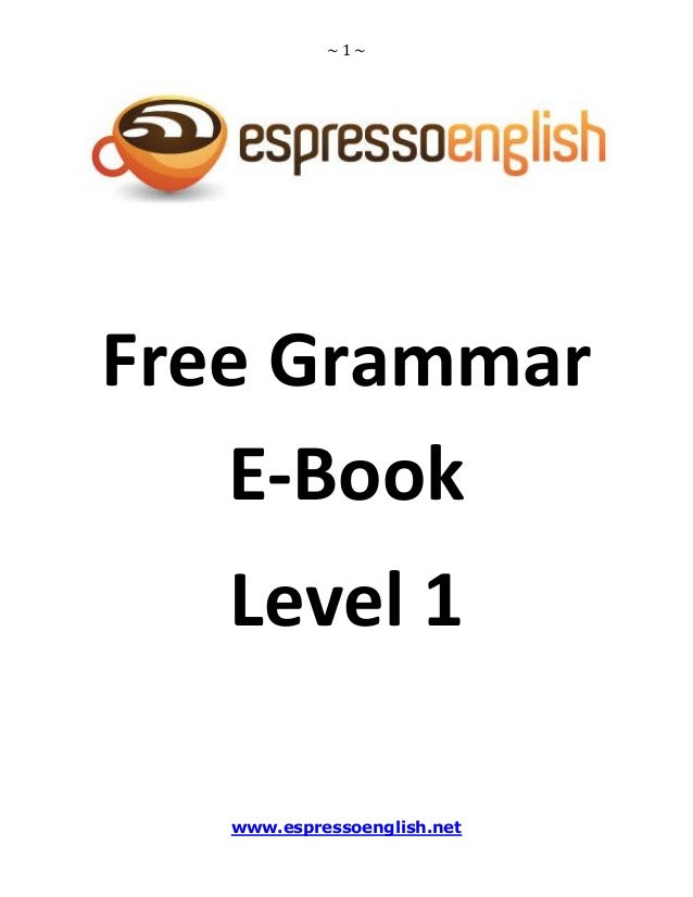 Free English Grammar Book Level 4 Pdf