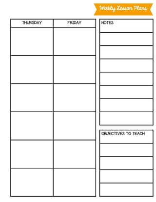 Lesson Planner Essentials | PDF