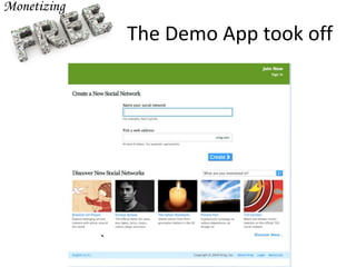 The Demo App took off
 