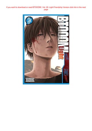 Free Online Btooom Vol 26 Light Friendship Version By Junya Inoue Free Online Btooom Vol 26 Light Friendship Version By Junya Inoue
