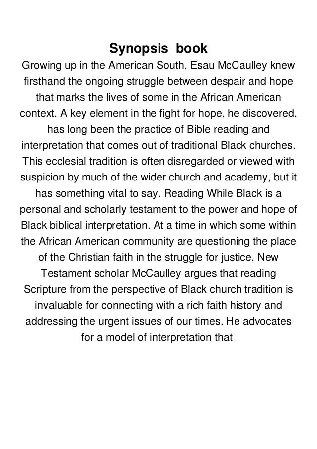 FREE ONLINE Reading While Black African American Biblical