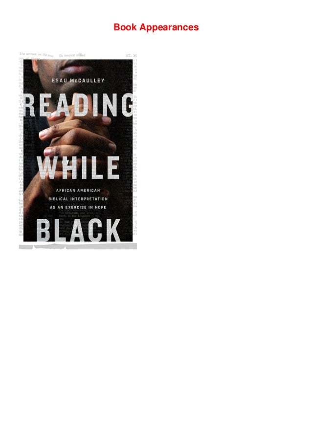 FREE ONLINE Reading While Black African American Biblical