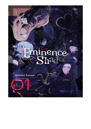 Konsekvent ingeniørarbejde Forretningsmand FREE ONLINE The Eminence in Shadow, Vol. 1 (light novel) BY Daisuke A…