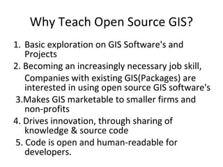 Free open source gis | PPT