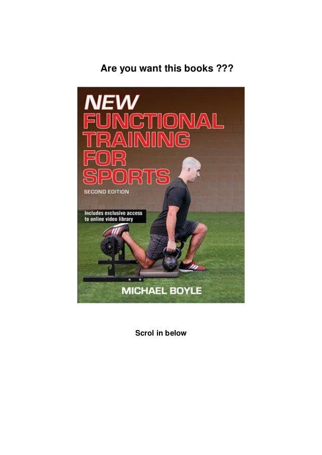 Free-Read-Books New Functional Training for Sports *Full Originaly