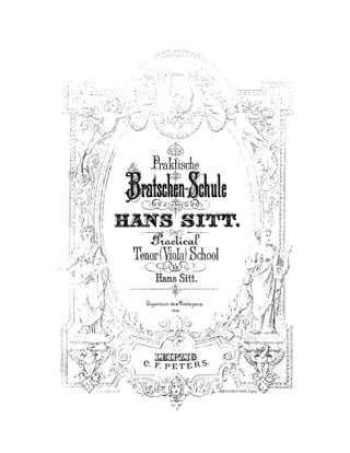 [Free scores.com] sitt-hans-praktische-bratschen-schule-64970