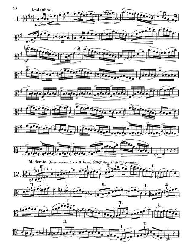 Free Scores Com Sitt Hans Praktische Bratschen Schule