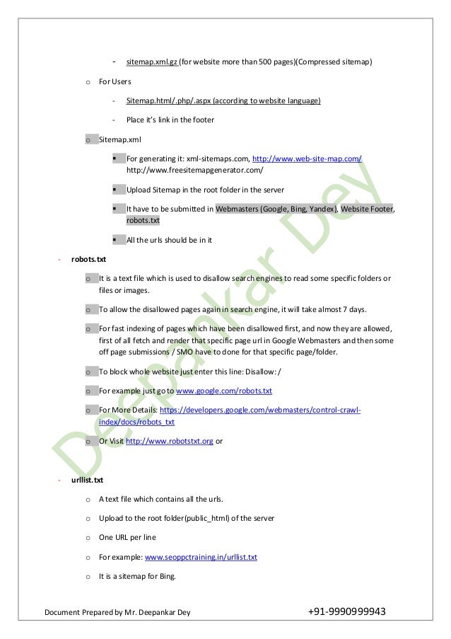 free seo training online tutorial